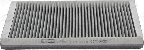 Champion CCF0049C - Фильтр воздуха в салоне autospares.lv