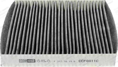 Champion CCF0011C - Фильтр воздуха в салоне autospares.lv
