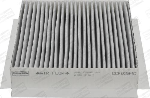 Champion CCF0294C - Фильтр воздуха в салоне autospares.lv
