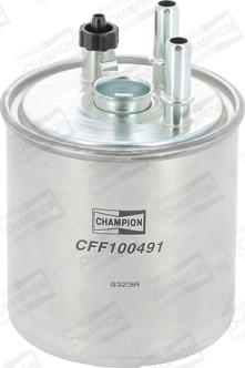 Champion CFF100491 - Топливный фильтр autospares.lv