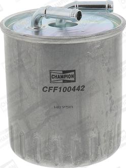 Champion CFF100442 - Топливный фильтр autospares.lv