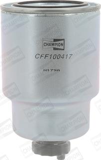 Champion CFF100417 - Топливный фильтр autospares.lv