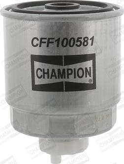 Champion CFF100581 - Топливный фильтр autospares.lv