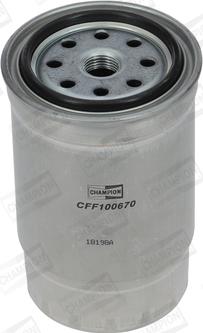 Champion CFF100670 - Топливный фильтр autospares.lv