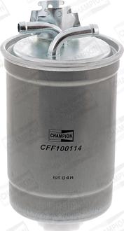 Champion CFF100114 - Топливный фильтр autospares.lv