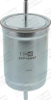 Champion CFF100247 - Топливный фильтр autospares.lv
