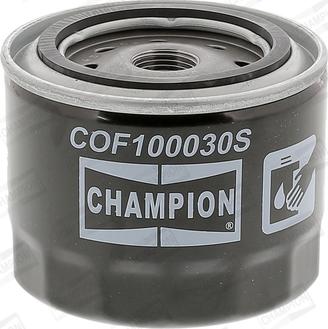 Champion COF100030S - Масляный фильтр autospares.lv