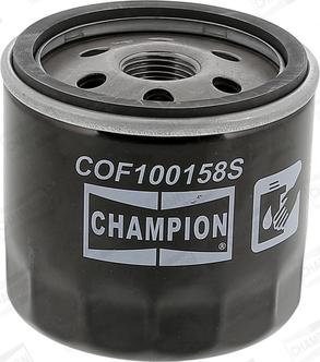 Champion COF100158S - Масляный фильтр autospares.lv