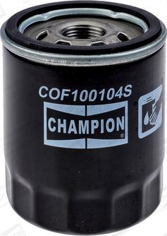 Champion COF100104S - Масляный фильтр autospares.lv