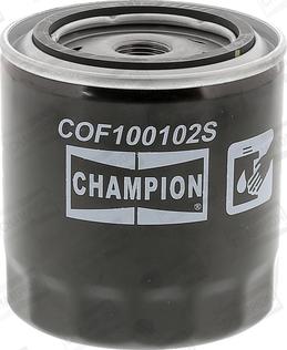 Champion COF100102S - Масляный фильтр autospares.lv