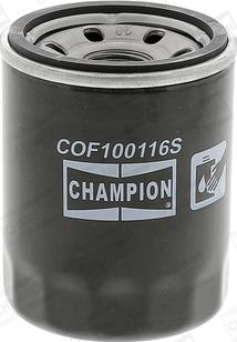 Champion COF100116S - Масляный фильтр autospares.lv