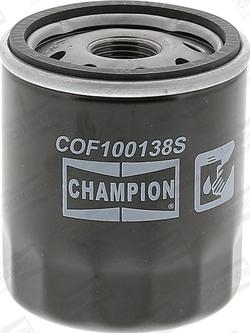 Champion COF100138S - Масляный фильтр autospares.lv