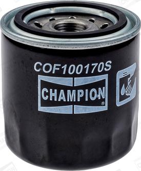 Champion COF100170S - Масляный фильтр autospares.lv
