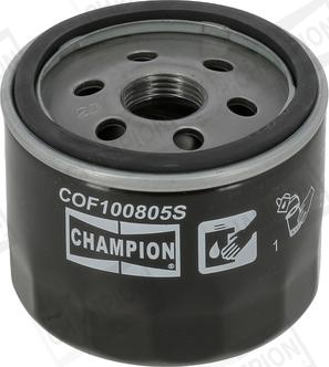 Champion COF100805S - Масляный фильтр autospares.lv