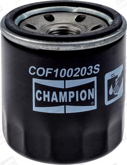 Champion COF100203S - Масляный фильтр autospares.lv