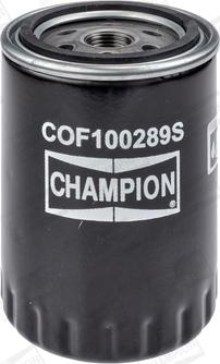 Champion COF100289S - Масляный фильтр autospares.lv