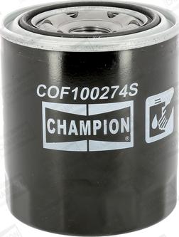 Champion COF100274S - Масляный фильтр autospares.lv