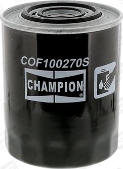 Champion COF100270S - Масляный фильтр autospares.lv