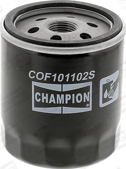 Champion COF101102S - Масляный фильтр autospares.lv