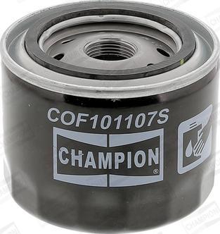 Champion COF101107S - Масляный фильтр autospares.lv