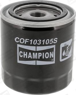 Champion COF103105S - Масляный фильтр autospares.lv
