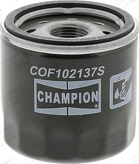 Champion COF102137S - Масляный фильтр autospares.lv