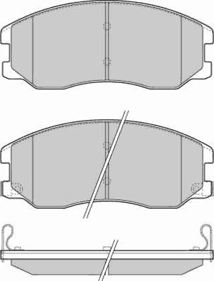 Chevrolet 96626070 - Тормозные колодки, дисковые, комплект autospares.lv