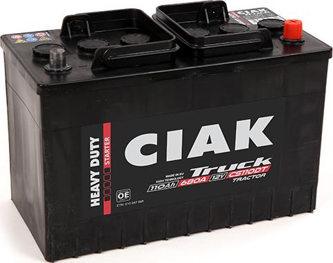 CIAKStarter CS110DT - Стартерная аккумуляторная батарея, АКБ autospares.lv