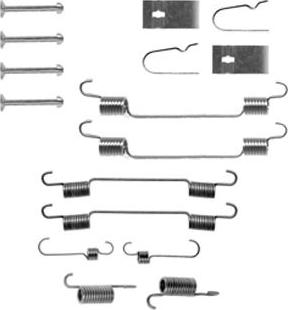 Cifam 9110 - Комплектующие, барабанный тормозной механизм autospares.lv