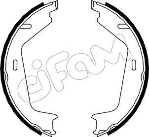 Cifam 153-479 - Комплект тормозов, ручник, парковка autospares.lv