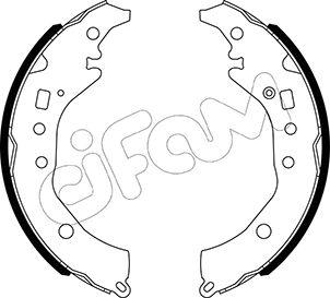 Cifam 153-517 - Комплект тормозных колодок, барабанные autospares.lv