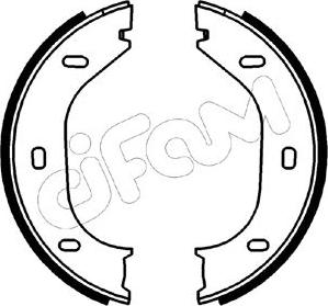 Cifam 153-011 - Комплект тормозов, ручник, парковка autospares.lv