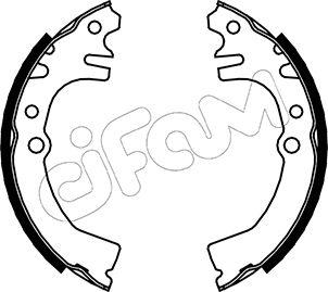 Cifam 153-038 - Комплект тормозных колодок, барабанные autospares.lv