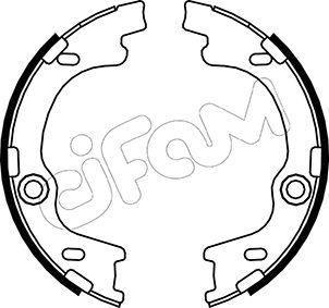 Cifam 153-185 - Комплект тормозов, ручник, парковка autospares.lv