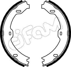 Cifam 153-243 - Комплект тормозов, ручник, парковка autospares.lv