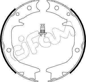 Cifam 153-265 - Комплект тормозов, ручник, парковка autospares.lv