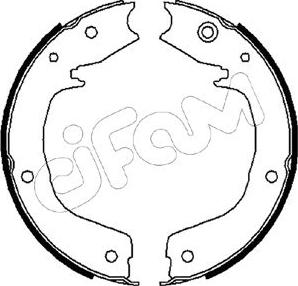 Cifam 153-267 - Комплект тормозов, ручник, парковка autospares.lv