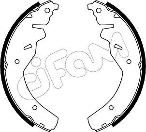 Cifam 153-215 - Комплект тормозных колодок, барабанные autospares.lv