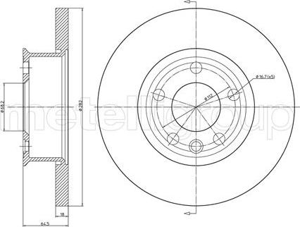 KRAFT AUTOMOTIVE 6040195 - Тормозной диск autospares.lv