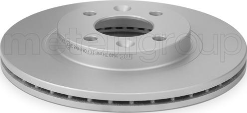 Cifam 800-549C - Тормозной диск autospares.lv