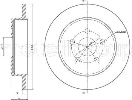 Jurid 562862JC - Тормозной диск autospares.lv