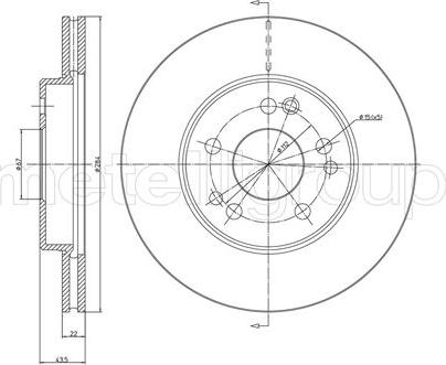 Cifam 800-167 - Тормозной диск autospares.lv