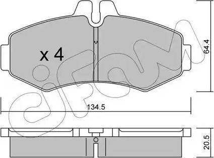 RIDER RD.3323.DB1373 - Тормозные колодки, дисковые, комплект autospares.lv