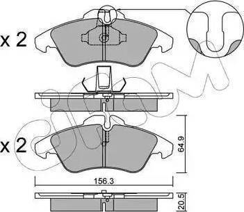 Magneti Marelli 363702160394 - Тормозные колодки, дисковые, комплект autospares.lv