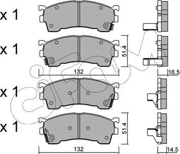 BENDIX 572325X - Тормозные колодки, дисковые, комплект autospares.lv