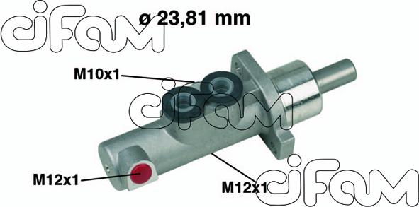 Cifam 202-441 - Главный тормозной цилиндр autospares.lv