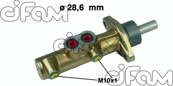 Cifam 202-460 - Главный тормозной цилиндр autospares.lv