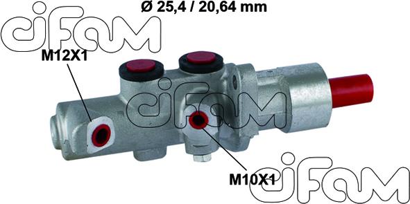 Cifam 202-467 - Главный тормозной цилиндр autospares.lv