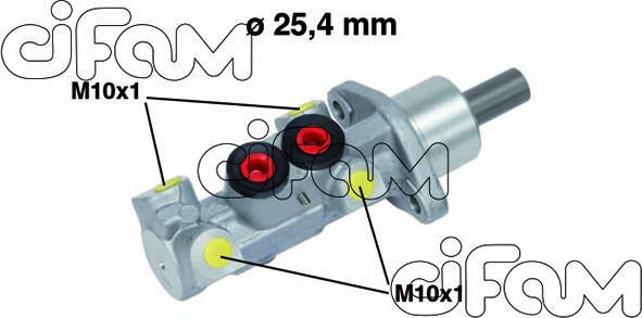 Cifam 202-604 - Главный тормозной цилиндр autospares.lv