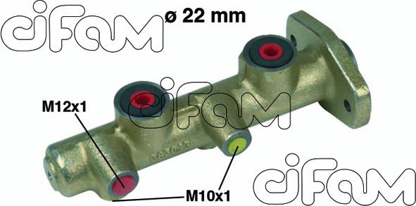 Cifam 202-173 - Главный тормозной цилиндр autospares.lv